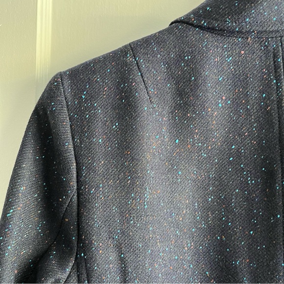 Banana Republic Speckled Blue Tweed Blazer - Picture 5 of 9